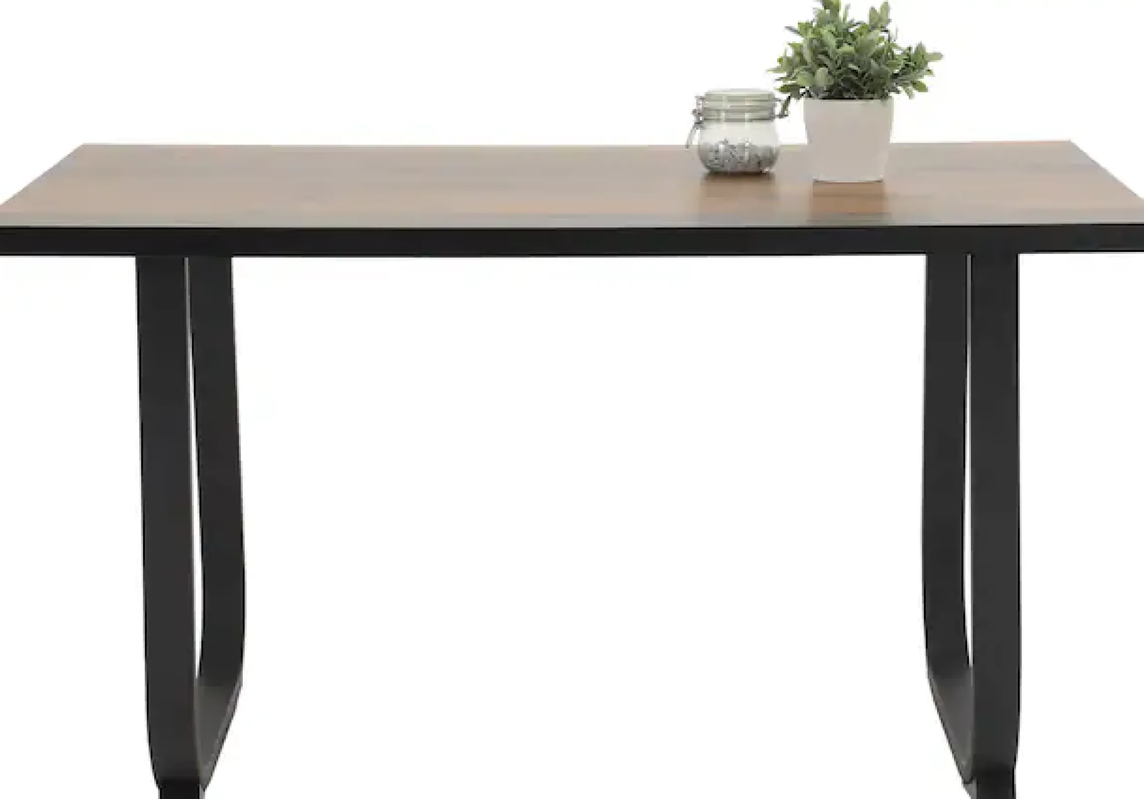 HELA Essgruppe »RUHR« 4 Stk. tlg. Kufentisch 140x90 cm, Schwingstuhl und Bank mit Federkorb, Komfortsitz