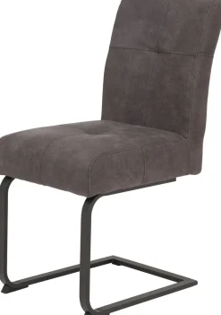 HELA Essgruppe »RUHR« 4 Stk. tlg. Kufentisch 140x90 cm, Schwingstuhl und Bank mit Federkorb, Komfortsitz