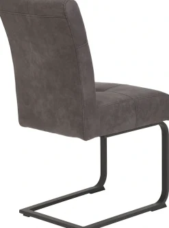 HELA Essgruppe »RUHR« 4 Stk. tlg. Kufentisch 140x90 cm, Schwingstuhl und Bank mit Federkorb, Komfortsitz