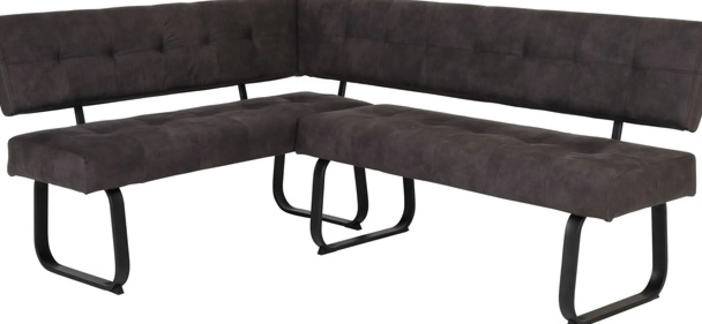 HELA Essgruppe »RUHR« 4 Stk. tlg. Kufentisch 140x90 cm, Schwingstuhl und Bank mit Federkorb, Komfortsitz