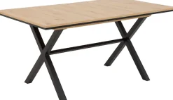 HELA Essgruppe Set, 5 Stk. tlg. Ausziehbar 160 - 200 cm, Sessel 360° drehbar