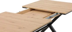 HELA Essgruppe Set, 5 Stk. tlg. Ausziehbar 160 - 200 cm, Sessel 360° drehbar