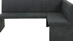 HELA Essgruppe »SPREE« 4 Stk. tlg. Esstisch 140x90 cm mit Dickkante, Microfaserbezug,