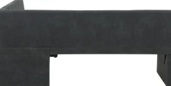 HELA Essgruppe »SPREE« 4 Stk. tlg. Esstisch 140x90 cm mit Dickkante, Microfaserbezug,