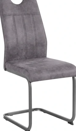 HELA Essgruppe »Tisch ausziehbar 140 -220 cm,« Set, 5 Stk. tlg. Belastbarkeit 140 KG, bequem gepolstert mit Griff
