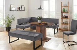 HELA Esstisch »Ariana , Tisch, Küchentisch, Auszugstisch« durch innenliegende Einlegeplatten ausziehbar 120-160 cm