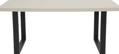 HELA Esstisch »MERAN« 1 Stk. tlg. U-Gestell,Cashmere,Azoto Matt lackiert,Metall,Spanplatte