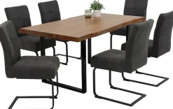 HELA Esszimmerstuhl »Luise S Schwingstuhl, Freischwinger 2er-Set« (Set) 2 Stk.Sitz mit Federkern, Extra dicke Polsterung, Küchenstuhl, OTTOs Choice