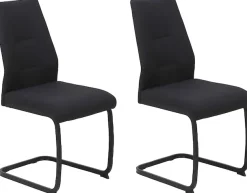 HELA Freischwinger »Ariana, Esszimmerstuhl« (Set) 2 Stk.Zertifizierter "Waterfree" Stoff - sehr Robust, 140 kg belastbar
