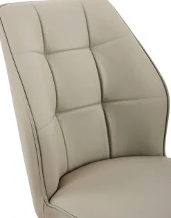 HELA 4-Fußstuhl »BRAGA« () 1 Stk.XL Sitzbreite, 360° drehbar mit Auto-Return, Echtleder