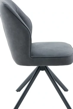 HELA 4-Fußstuhl »PRIZZI« (Set) 1 Stk.4-Fuß, 360° drehbar, Gestell oval, gepolstert, Lederoptik
