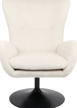 HELA Loungesessel »SAMOS« 1 Stk. tlg. Sessel;drehbar;Trompetengestell;Microfaser Breitcord;Armlehnen