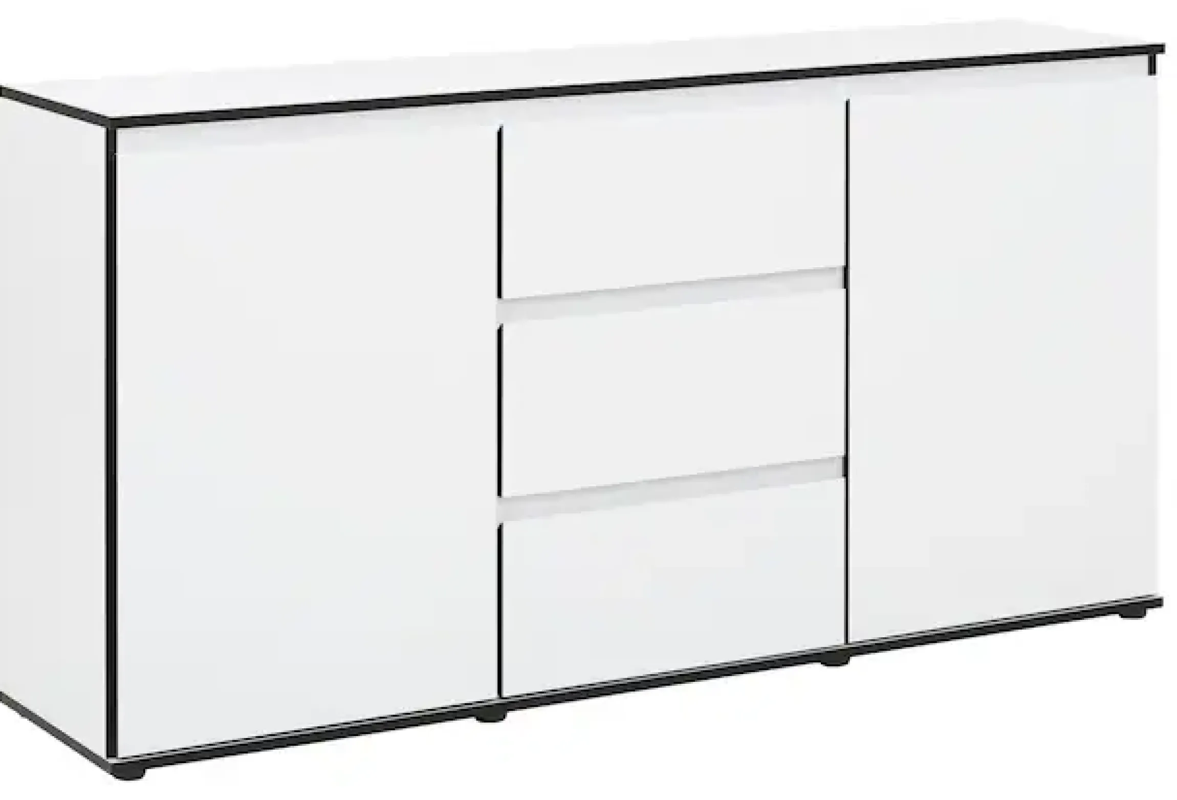 HELA Sideboard »Ariana« mit angeschrägten Griffmulden, Breite 160 cm