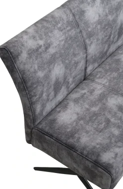 HELA Sitzbank »PORTO« 1 Stk. tlg. Einzelbank mit Rücken, X-Gestell, Federkorb, Vintage Velvet Optik
