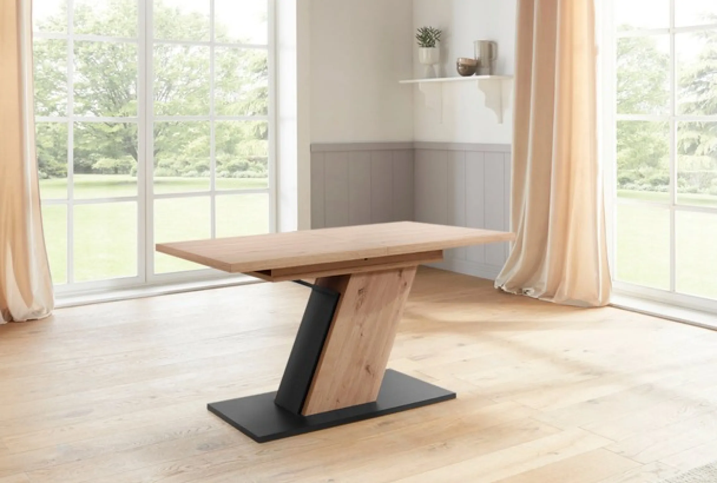 HELA Säulen-Esstisch »Gesa« ausziehbar 140-180 cm
