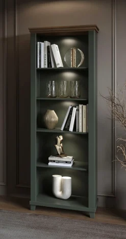 Helvetia Aktenregal »Evora, Breite 71cm, Bücherregal« Bücherschrank mit 5 Fächern, Standregal