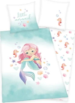 Herding Young Collection Wendebettwäsche »Little Mermaid« 2 Stk. mit liebevollem Motiv