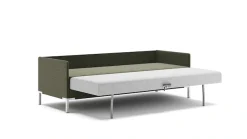 HESTBÆK Schlafsofa »Hestbæk 415 3-Sitzer, Bettfunktion, Federkern, Breite 208cm« Umklappbar, Querschläfer, sehr komfortabel, Stauraum
