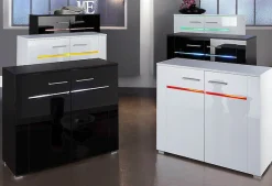 Höltkemeyer Sideboard »Flame« Breite 90 cm
