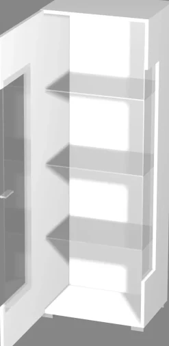 Höltkemeyer Vitrine »Happy« Standvitrine, Höhe 146 cm