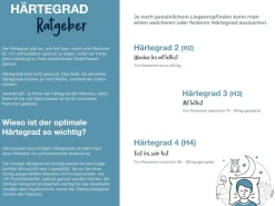 Hn8 Schlafsysteme Taschenfederkernmatratze »Premium-Taschenfederkern-Matratze XXL Gelstar T-1000, 25cm Komforthöhe« 25 cm hoch Raumgewicht: 40 kg/m³ 1-tlg., 1 Stk. tlg. Körperunterstützung durch Geltouch Auflage, 90x200 cm & weitere Größen