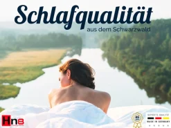 Hn8 Schlafsysteme Taschenfederkernmatratze »Premium-Taschenfederkern-Matratze XXL Gelstar T-1000, 25cm Komforthöhe« 25 cm hoch Raumgewicht: 40 kg/m³ 1-tlg., 1 Stk. tlg. Körperunterstützung durch Geltouch Auflage, 90x200 cm & weitere Größen