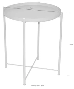 HOFMANN LIVING AND MORE Beistelltisch 1 Stk. tlg. abnehmbare Tischplatte