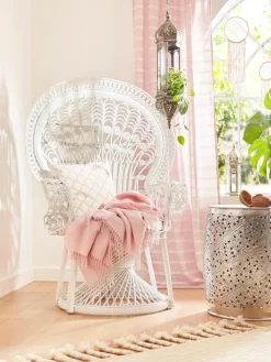 HOFMANN LIVING AND MORE Rattanstuhl () mit Kissenauflage