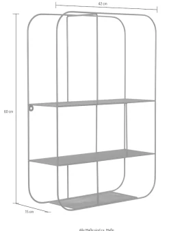 HOFMANN LIVING AND MORE Wandregal 1 Stk. tlg.