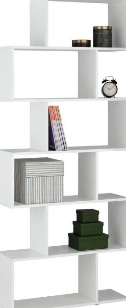 Home affaire Aktenregal »Calli« Regal im modernen Design, Breite 80 cm x Höhe 192 cm, Made in Italy