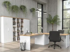 Home affaire Aktenregal »Easy, Bücherregal, Standregal, für Büro und Zuhause« Anti-Kipp-Schutz, Top 38 mm stark, 4 Böden, B/H 41/191 cm