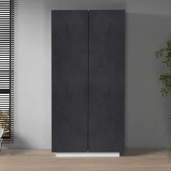 Home affaire Aktenschrank »Coro, Mehrzweckschrank, Büroschrank mit 2 Türen« & verstellbare Einlegeböden, Höhe 86 oder 166 cm, Made in Italy