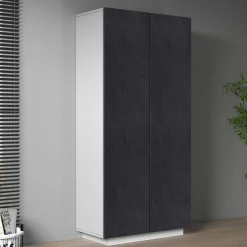 Home affaire Aktenschrank »Coro, Mehrzweckschrank, Büroschrank mit 2 Türen« & verstellbare Einlegeböden, Höhe 86 oder 166 cm, Made in Italy