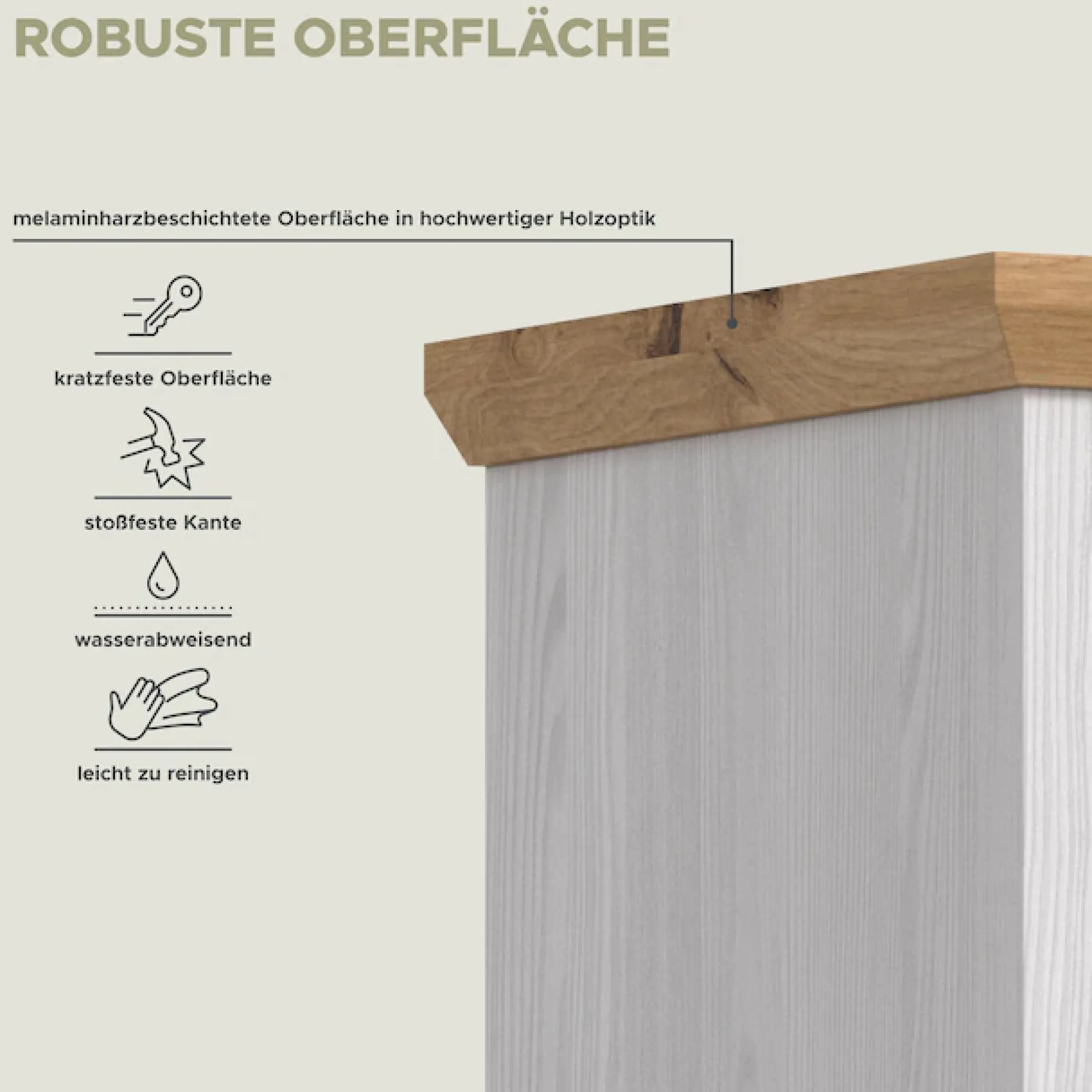 Home affaire Aktenschrank »COSENZA, Höhe, 193 cm, 2 Türen, 5 Fächer, 4 Fachböden« in Landhausoptik, mit weiteren Artikel der Serie kombinierbar,Büroschrank, Regal, Mehrzweckschrank, Universalschrank, Regal