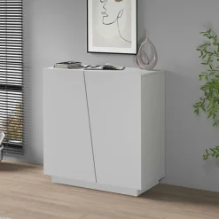 Home affaire Aktenschrank »Vega, Mehrzweckschrank, Büroschrank, mit 2 Türen« & verstellbaren Einlegeböden, Höhe 86 cm, Made in Italy