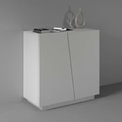 Home affaire Aktenschrank »Vega, Mehrzweckschrank, Büroschrank, mit 2 Türen« & verstellbaren Einlegeböden, Höhe 86 cm, Made in Italy