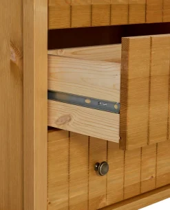 Home affaire Badkommode »Vili« Badezimmerschrank, Unterschrank, 4 Schubladen, aus Massivholz