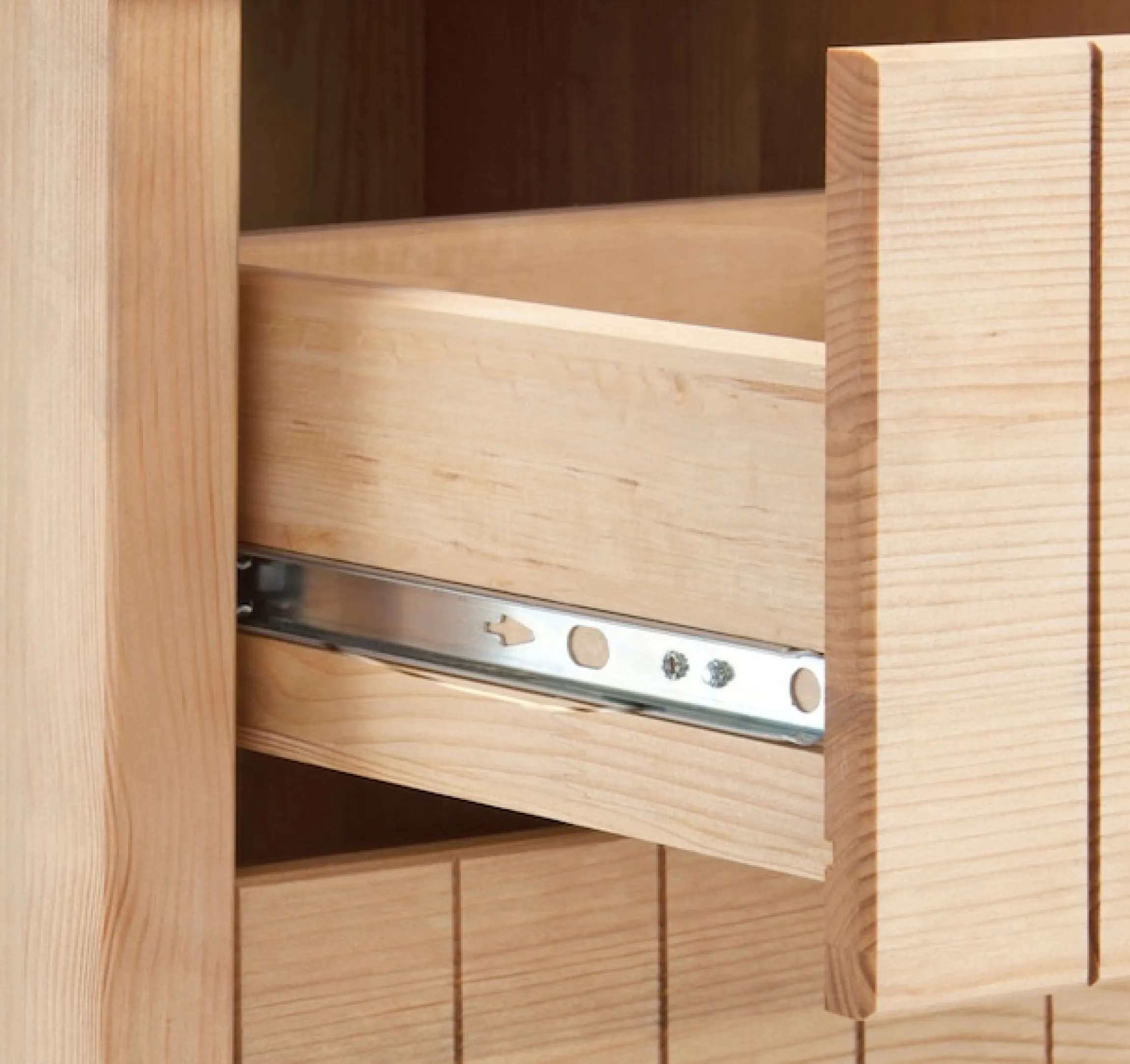 Home affaire Badkommode »Vili« Badezimmerschrank, Unterschrank, 4 Schubladen, aus Massivholz