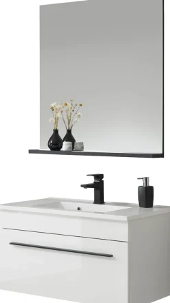 Home affaire Badmöbel-Set »Cantara, Bad im modernen Design, 2-teiliges Badezimmer« Set, 2 Stk. tlg.