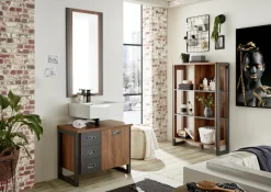 Home affaire Badmöbel-Set »Detroit, Bad im Industrialdesign, 3-teiliges Badezimmer« Set, 3 Stk. tlg.