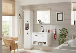Home affaire Badmöbel-Set »Florenz, Bad im Landhausstil, 3-teiliges Badezimmer« 3 Stk. tlg.