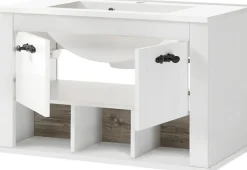 Home affaire Badmöbel-Set »Florenz, Bad im Landhausstil, 3-teiliges Badezimmer« 3 Stk. tlg.