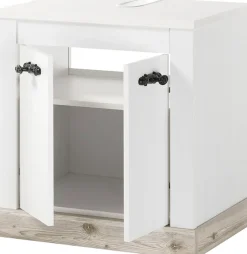 Home affaire Badmöbel-Set »Florenz, Bad im Landhausstil, 4-teiliges Badezimmer« 4 Stk. tlg.