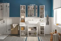 Home affaire Badmöbel-Set »Malmö, 5 teilig, bestehend aus:« Set, 5 Stk. tlg.