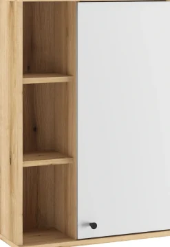 Home affaire Badmöbel-Set »OSLO, Bad im skandinavischen Design, 5-teiliges Badezimmer« Set, 5 Stk. tlg.
