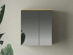 Home affaire Badmöbel-Set »OSLO, Bad im skandinavischen Design, 5-teiliges Badezimmer« Set, 5 Stk. tlg.