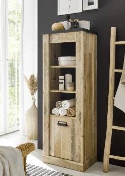Home affaire Badmöbel-Set »SHERWOOD, Bad im modernen Design, 3-teiliges Badezimmer« 3 Stk. tlg.