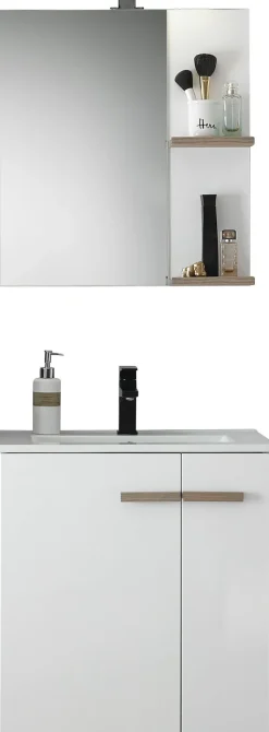 Home affaire Badmöbel-Set »SOLiD, Badmöbel-Set, Bad im modernen Design, 2-teiliges Badezimmer« 2 Stk. tlg.