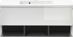 Home affaire Badmöbel-Set »Studio Line, Bad im modernen Design, 2-teiliges Badezimmer« 2 Stk. tlg.