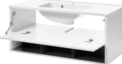 Home affaire Badmöbel-Set »Studio Line, Bad im modernen Design, 2-teiliges Badezimmer« 2 Stk. tlg.